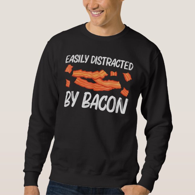 Sudadera Guay Bacon Art Para Hombres Mujeres Brotes De Cerd (Anverso)