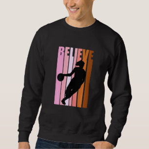Sudadera Guay Basketball cree Chica de natalidad retro