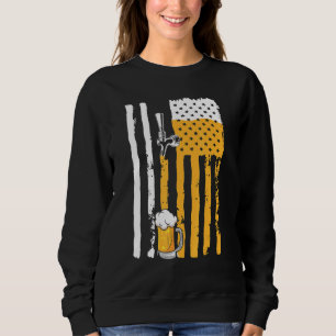 Sudadera Guay Beer Usa Bandera Nacional Estadounidense Bebe