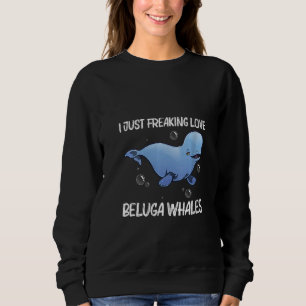 Sudadera Guay Beluga Ballena Para Hombres Mujeres Ballenas 