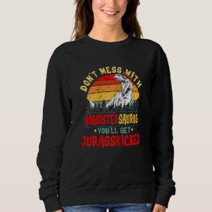 Sudadera Guay Big Sistersaurus Dinosaur Rex Cute Mot