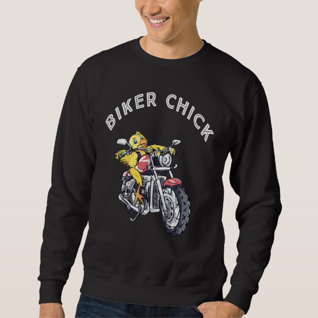 Sudadera Guay Biker Chick (Anverso)