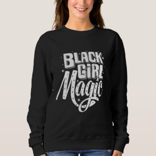 Sudadera Guay Black Chica Magic Black African American Hist