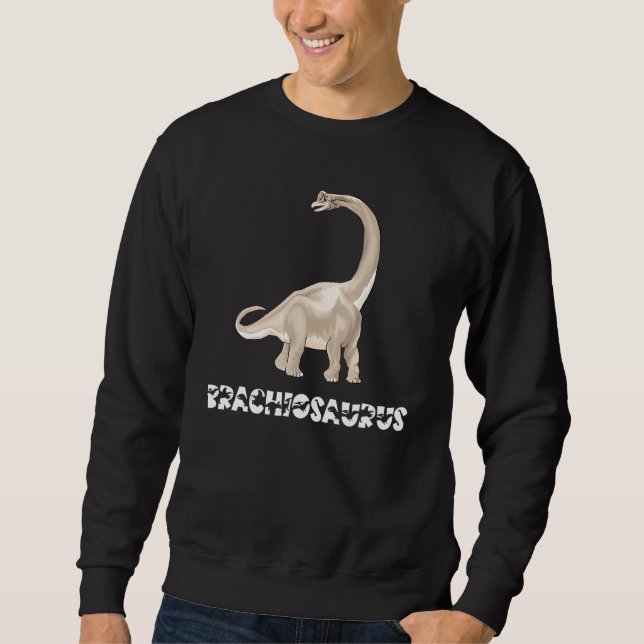 Sudadera Guay Brachiosaurus Dinosaur Dino Saurus Reptile He (Anverso)