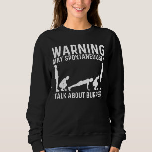 Sudadera Guay Burpee Para Hombres Mujeres Fitness Workout G