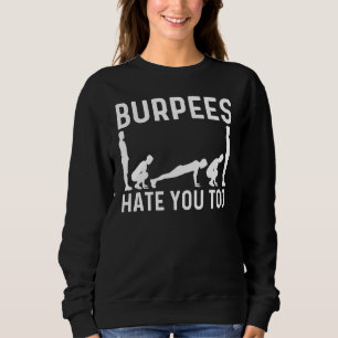 Sudadera Guay Burpee Para Hombres Mujeres Fitness Workout G