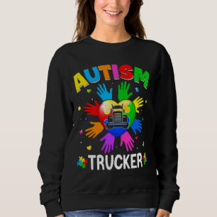 Sudadera Guay Camionero Autismo Conciencia Surge el rompeca