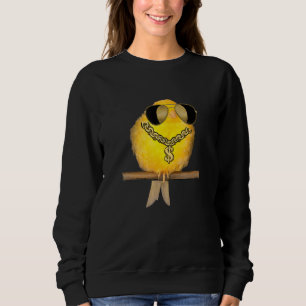 Sudadera Guay Canary Bird Evil Bird con gafas de sol