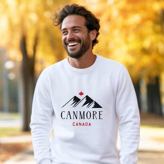 Sudadera Guay Canmore Canada Monta hojas de arce (Subido por el creador)