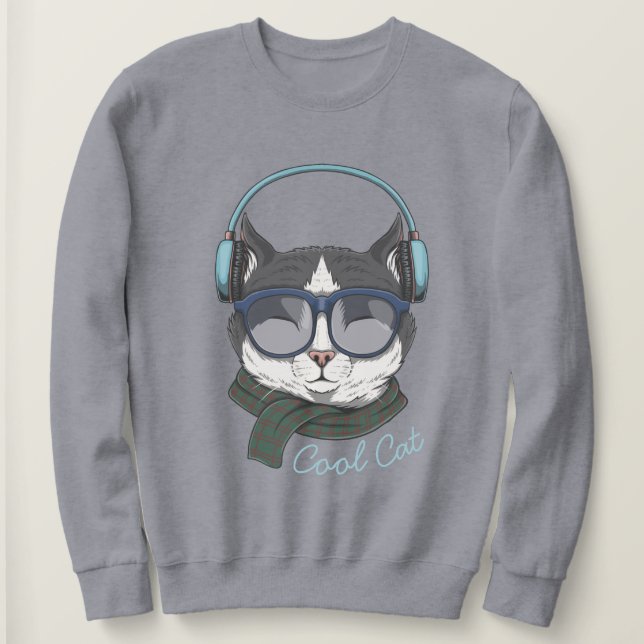 Sudadera Guay Cat (Anverso del diseño)