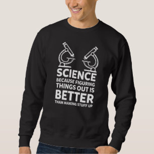 Sudadera Guay Ciencia Arte Hombres Mujeres Biología Química