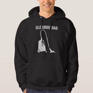 Sudadera Guay Cleaning Art Para Papá, Herramientas Limpiado