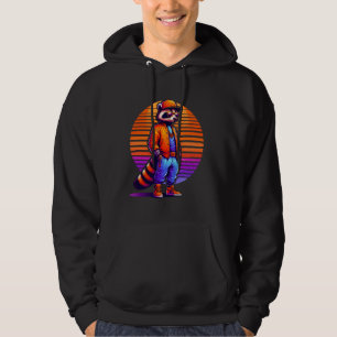 Sudadera Guay Coati Moderno Estilo Urbano Sunset Retro Art
