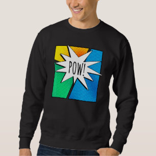 Sudadera Guay Comic Book Colorful Pow Short Sleeve