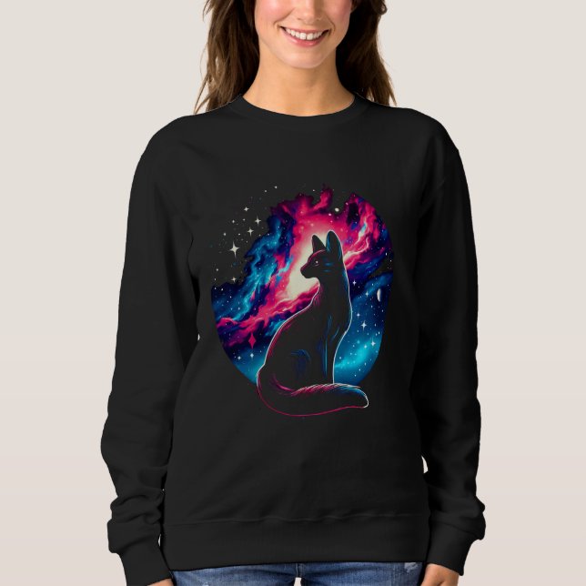 Sudadera Guay Cosmic Fossa Galaxy Graphic Space Art (Anverso)