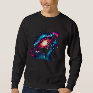 Sudadera Guay Cosmic Impala Galaxy Graphic Space Art