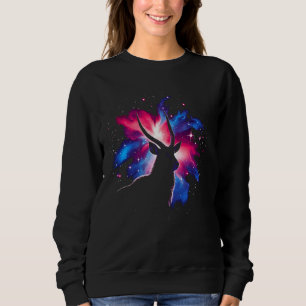 Sudadera Guay Cosmic Waterbuck Galaxy Graphic Space Art