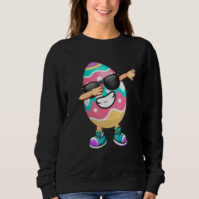 Sudadera Guay Dabbing Easter Egg Hunter Glasses (Anverso)