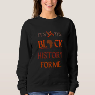 Sudadera Guay dice que es la historia negra para mí african