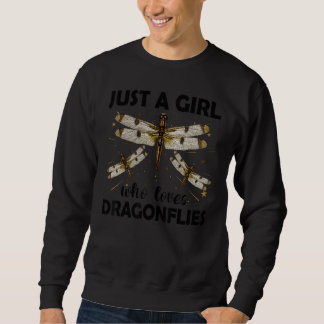 Sudadera Guay Dragonfly Para Mujeres Chicas Inspira Dragonf