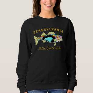 Sudadera Guay Fisherman Pennsylvania Hills Creek Lake Walle