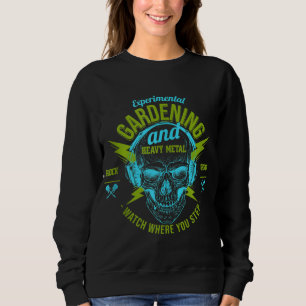 Sudadera Guay Gardening Heavy Rock Skull para Garden M
