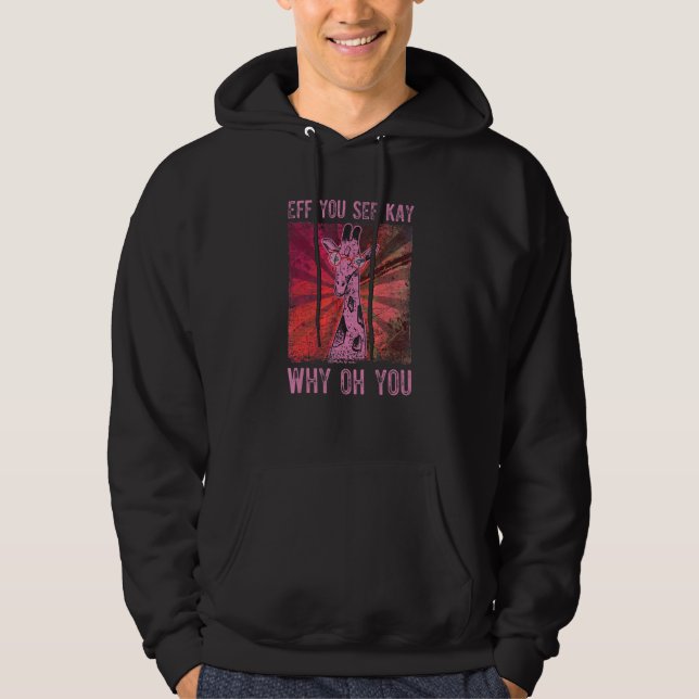 Sudadera Guay Giraffe Con Vidrios (Anverso)