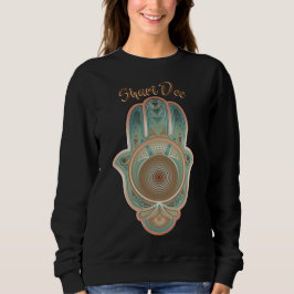 Sudadera Guay Green Hamsa Hand Personalizado