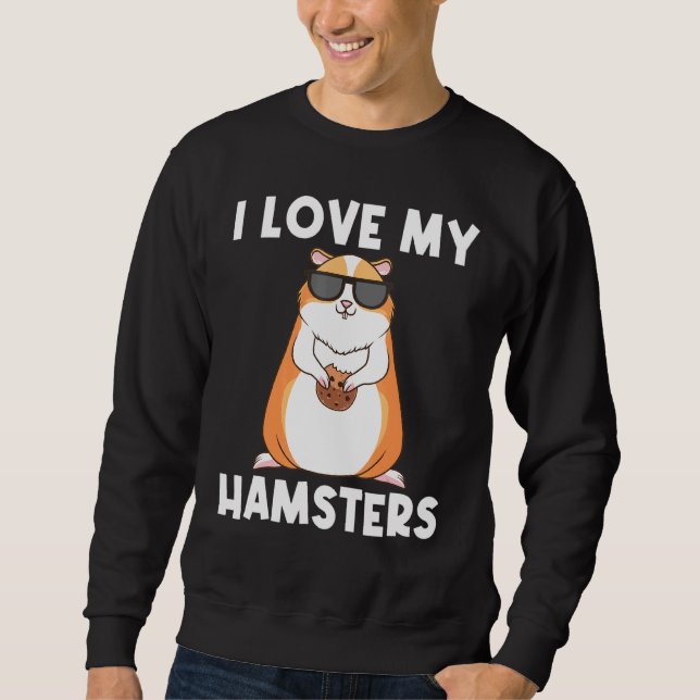 Sudadera Guay Hamster Para Hombres Mujeres Sirias Rodent An (Anverso)