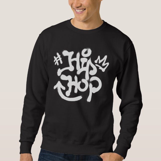 Sudadera Guay Hip Hop Music Rap Breakdance Graffiti Fiesta  (Anverso)