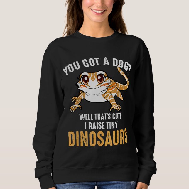 Sudadera Guay I Levantar Dragones con barba de dinosaurios (Anverso)