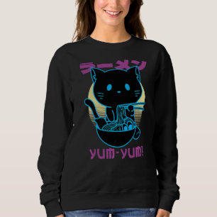 Sudadera Guay Kitten Cat 80s 90s retro vaporwave estético