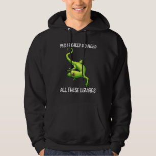Sudadera Guay Lizard Para Hombres Mujeres Gecko Green Repti