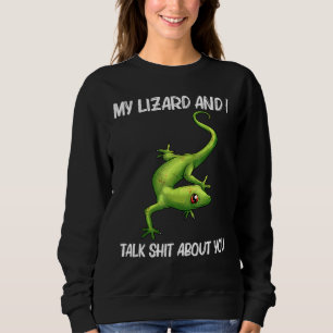 Sudadera Guay Lizard Para Hombres Mujeres Gecko Green Repti