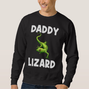 Sudadera Guay Lizard Para Hombres Padre Gecko Green Reptile