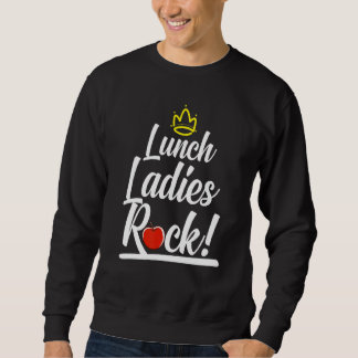 Sudadera Guay Lunch Lady Mujeres Chicas Escuela Cafetería