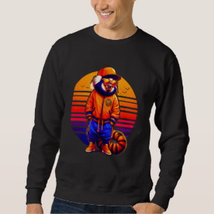 Sudadera Guay Marmoset Moderno Estilo Urbano Sunset Retro A