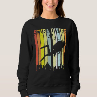 Sudadera Guay Mensajes de texto tiras de buceo retro vintag