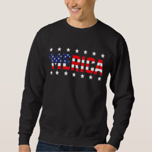 Sudadera Guay Merica América Bandera Estadounidense Patriót