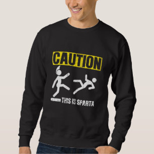 Sudadera Guay Molon Labe Spartacus lucha contra la motivaci