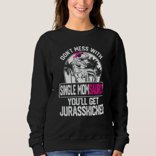 Sudadera Guay Mono Momsaurus Dinosaur Rex Cute Mot