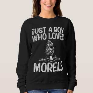 Sudadera Guay Morel Design Para Niños Caza De Hongos Silves