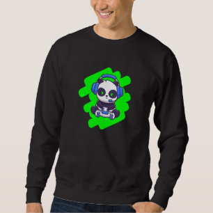 Sudadera Guay Panda Gamer Gaming Para Nervios De Jugadores