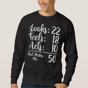 Sudadera Guay Para Una Mujer De 50 Años El Cumpleaños Parec