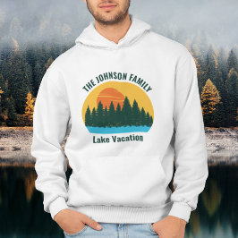 Sudadera Guay personalizado de Lake Vacation Sunset