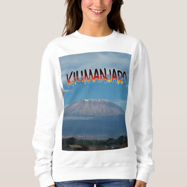 Sudadera Guay Popular escalable Monte Kilimanjaro (Anverso)