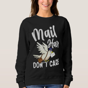 Sudadera Guay Postal Worker Mail Hair No Care Mailman