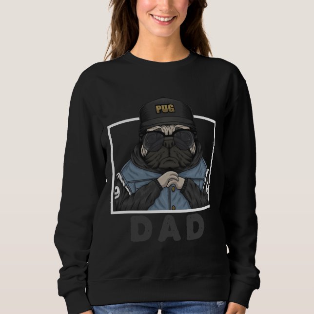 Sudadera Guay pug dad Essential T-Shirt 367 (Anverso)