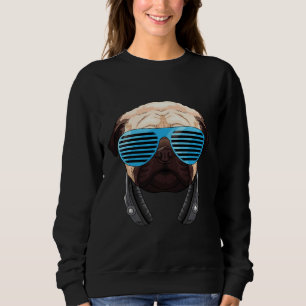 Sudadera Guay Pug Fiesta Gift Pug Perro Lover Music DJ Esse