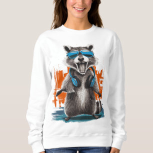 Sudadera Guay Raccoon con audífonos